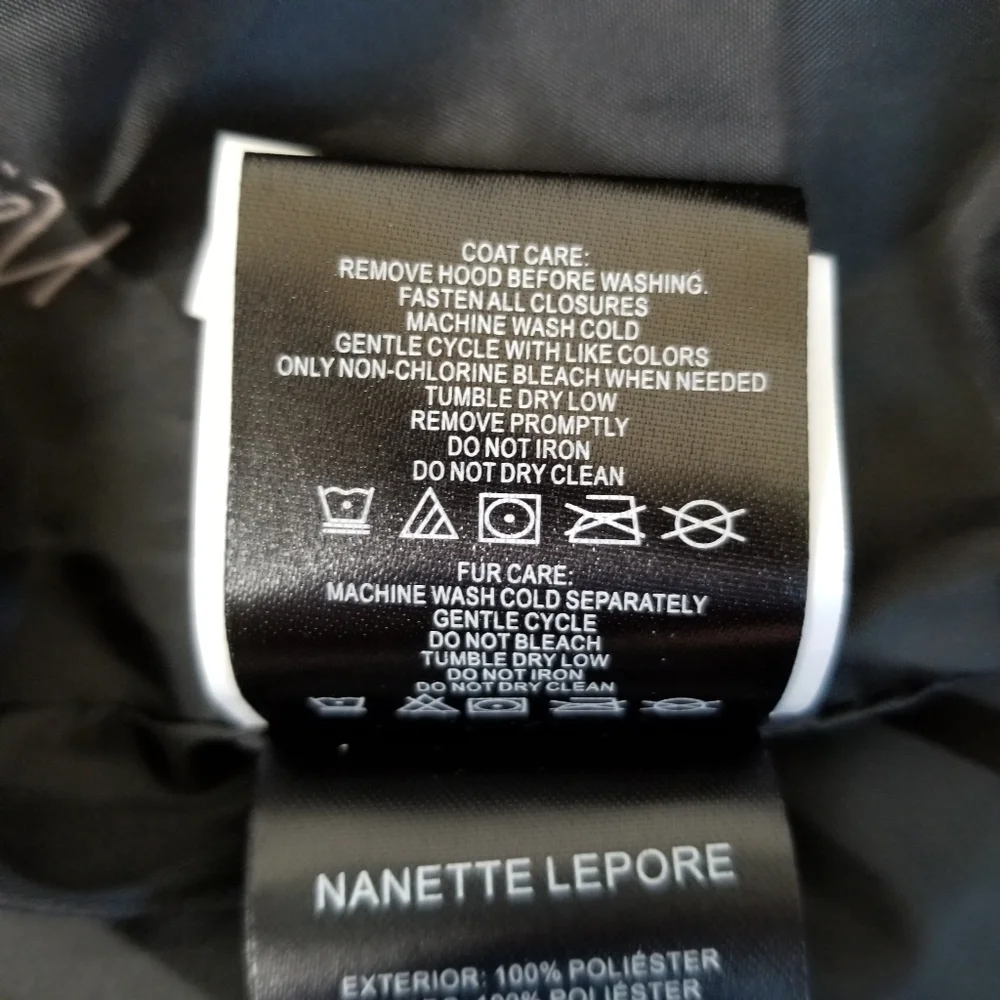 Nanette Lepore Hooded Puffer Coat Belted Size 1X NWT - Picture 4 of 10